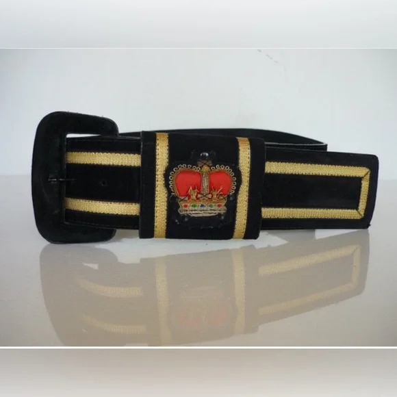 Vintage Karen Kane Crown Belt Vintage KAREN KANE 27-30 main image 4